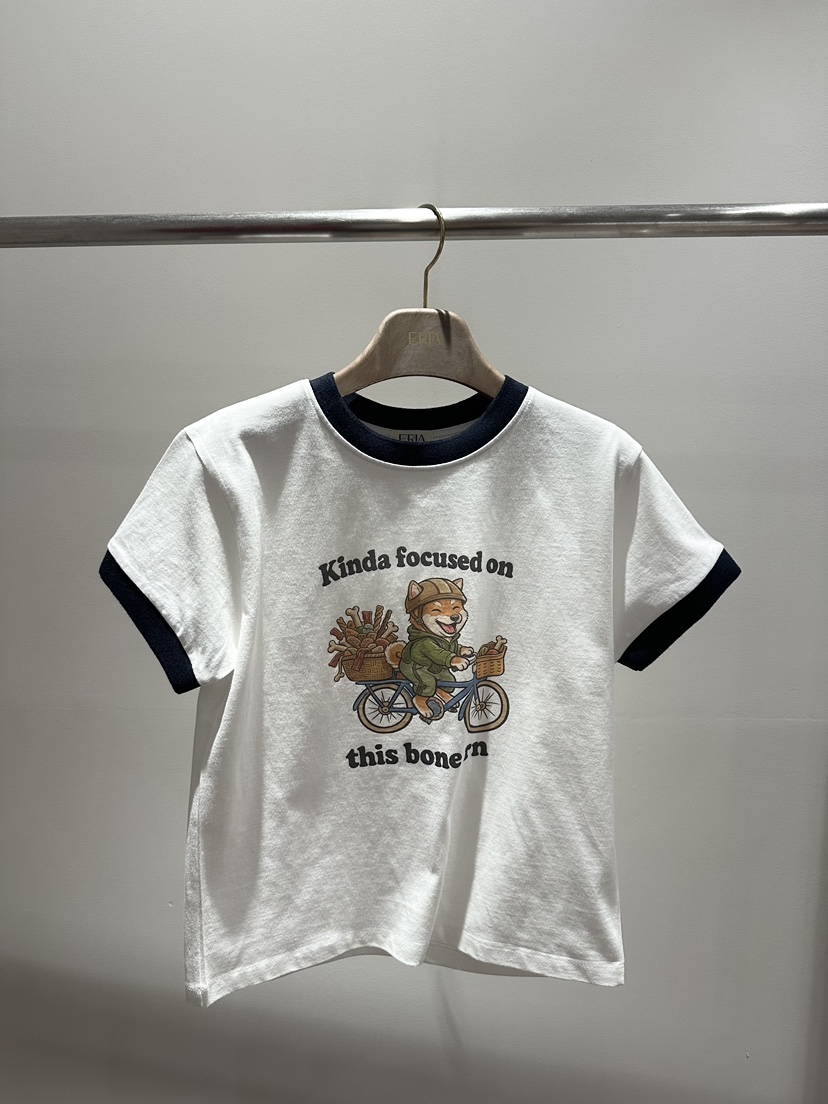 HUE/ERIA韓國東大門直郵女士新品職業時尚26春夏人氣T恤HUE/ERIAT恤圖色2