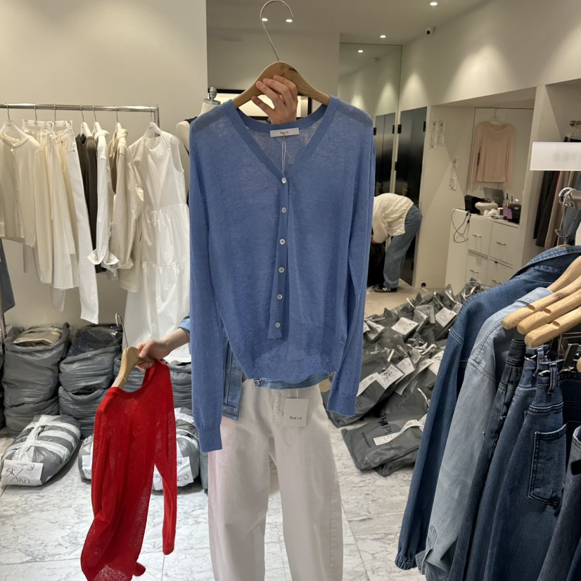 BLUEI-D/N SHARP韓國直郵女裝新品休閑人氣職業針織衫Blue i-d/N SHARP針織衫圖色3