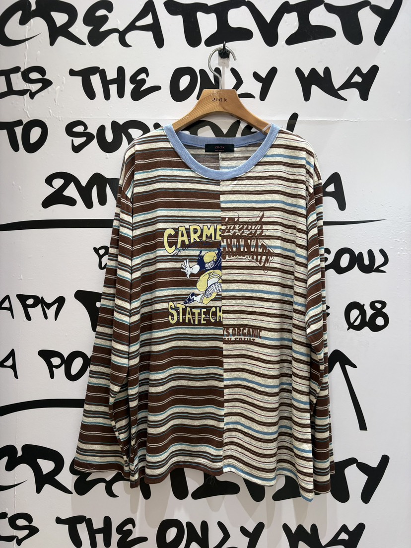 2ND K韓國東大門直郵女裝新款休閑時尚人氣熱賣26春夏長袖T恤2ND K長袖T恤圖色2