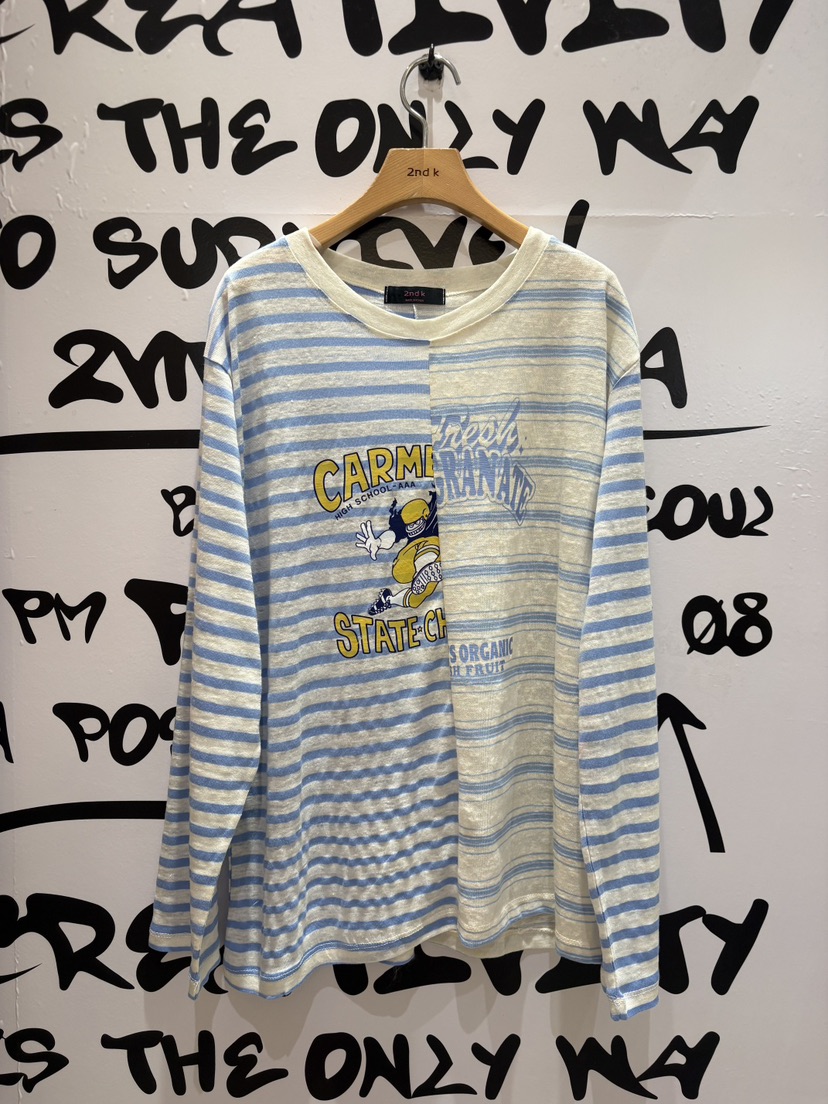 2ND K韓國東大門直郵女裝新款休閑時尚人氣熱賣26春夏長袖T恤2ND K長袖T恤圖色3