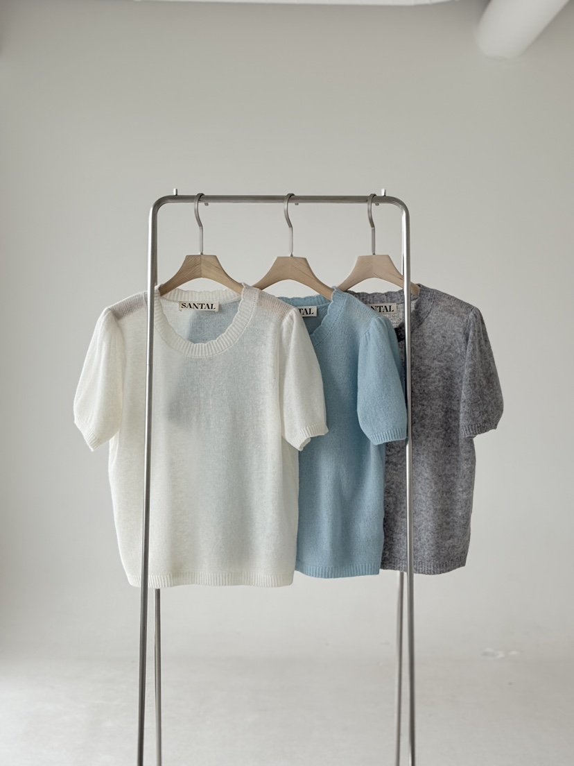 SANTAL韓國東大門直郵女裝新品26春夏職業熱賣人氣針織衫SANTAL針織衫