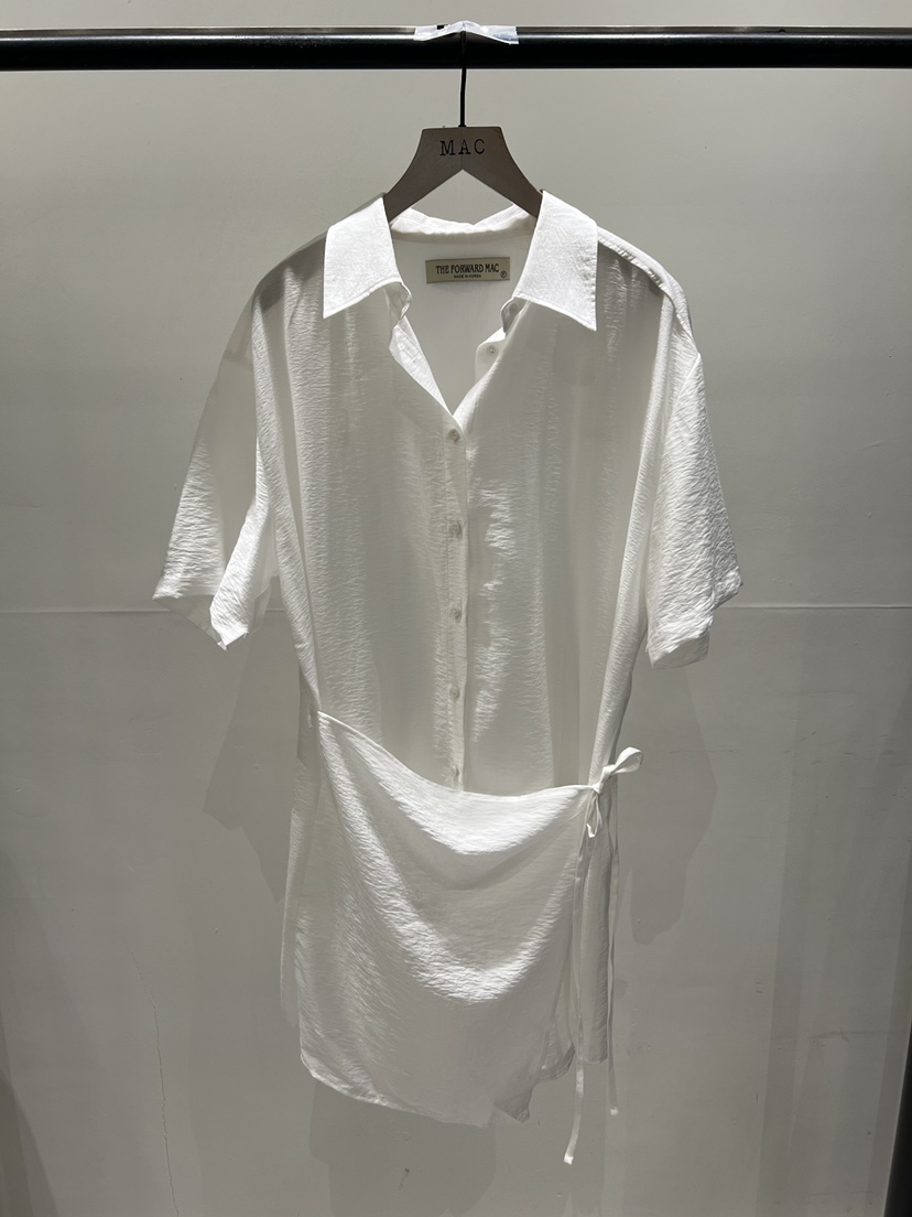 MAC韓國東大門直郵女士新款職業26春夏時尚熱賣襯衫蕾絲衫THE FORWARD MAC襯衫/蕾絲衫圖色1