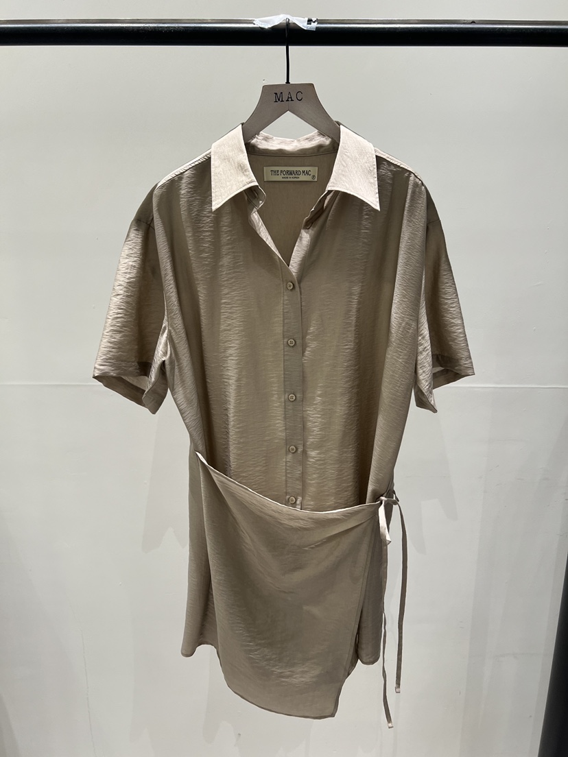 MAC韓國東大門直郵女士新款職業26春夏時尚熱賣襯衫蕾絲衫THE FORWARD MAC襯衫/蕾絲衫圖色2