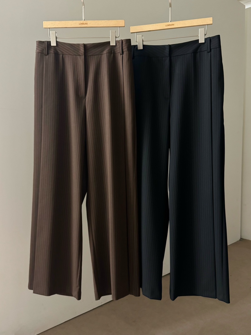 LOWBURN韓國直郵女士新品職業推薦人氣休閑熱賣26春夏休閑褲LOWBURN休閑褲