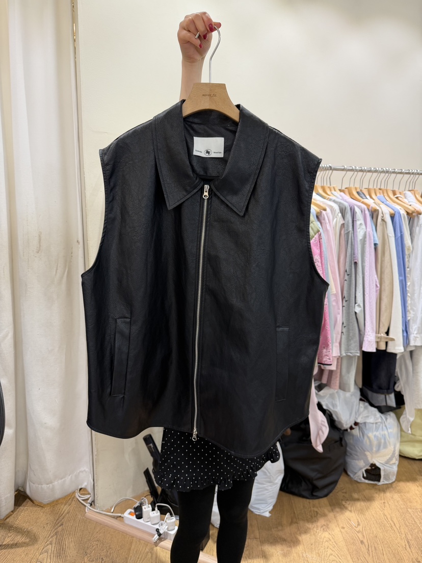 AUVERFIT韓國直郵女士新款人氣推薦休閑熱賣職業26春夏馬甲AUVERFIT馬甲圖色2