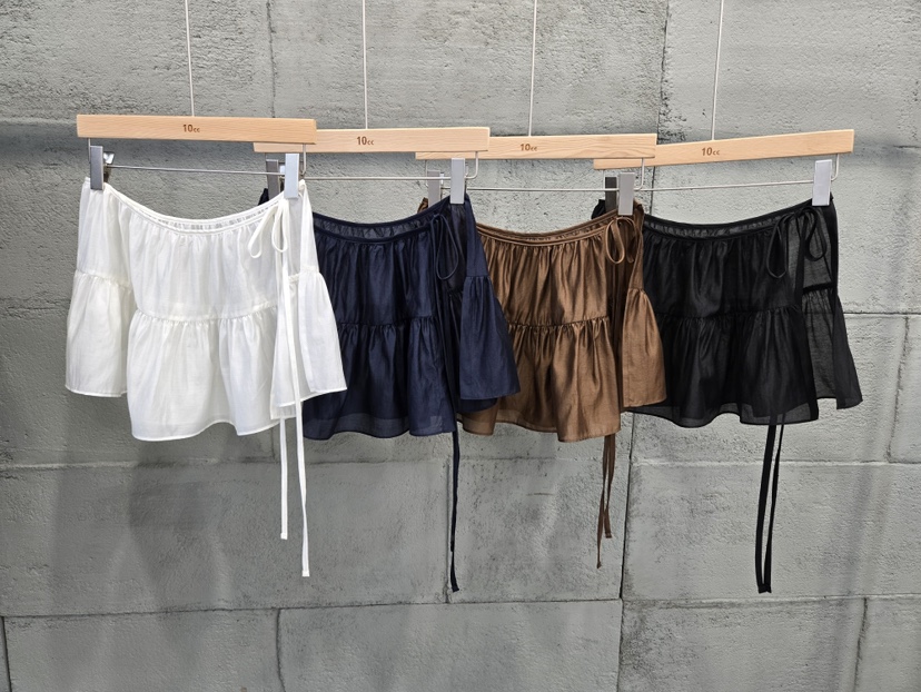 10CC韓國東大門直郵女裝新品熱賣休閑時尚26春夏職業短裙10CC短裙