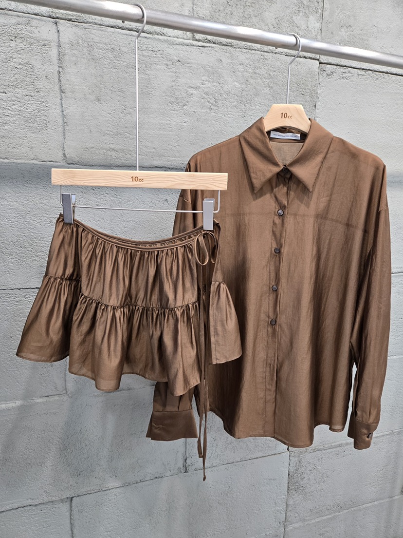 10CC韓國東大門直郵女裝新品熱賣休閑時尚26春夏職業短裙10CC短裙