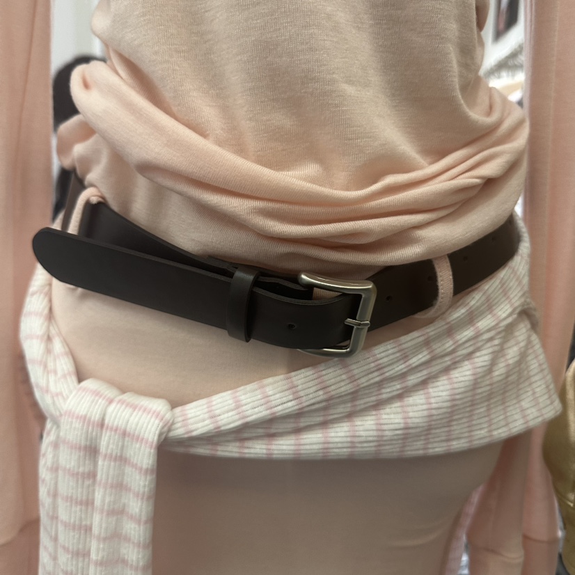 BERTHA韓國東大門代購女士新品時尚人氣推薦26春夏腰帶腰帶BERTHA腰帶圖色1