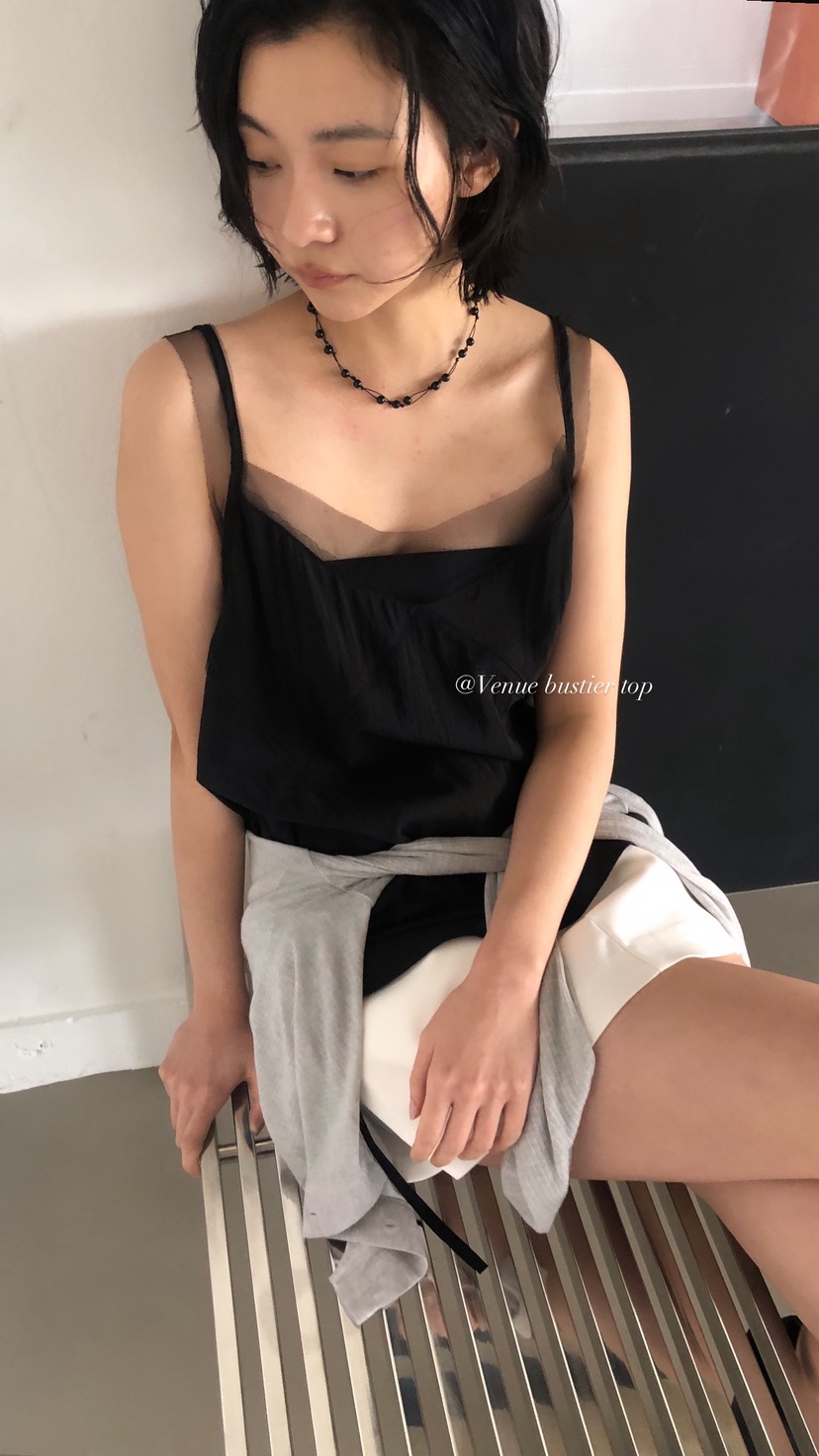 OVER RICH韓國代購女士新款推薦休閑熱賣26春夏吊帶背心OVER RICH吊帶/背心