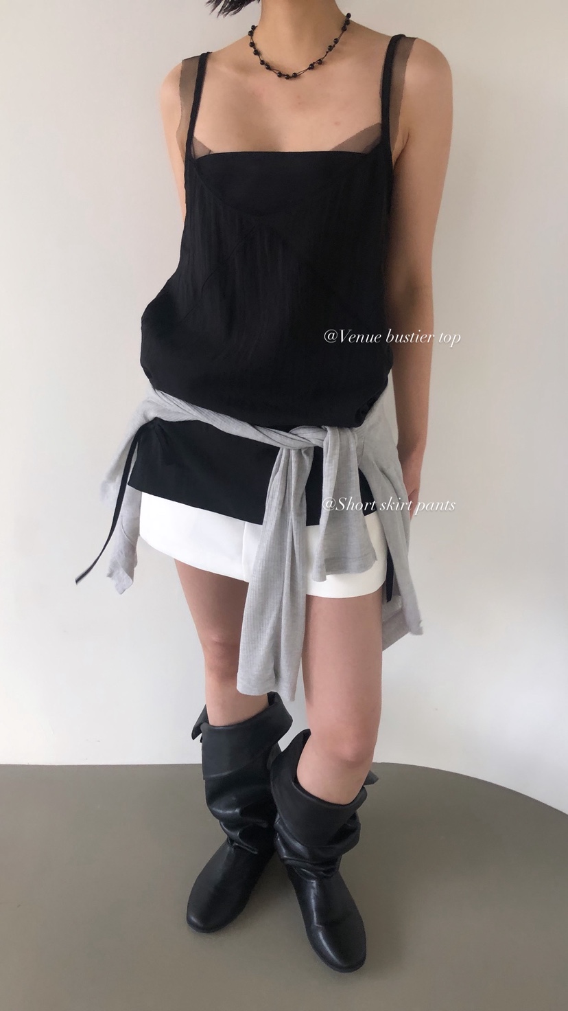 OVER RICH韓國代購女士新款推薦休閑熱賣26春夏吊帶背心OVER RICH吊帶/背心