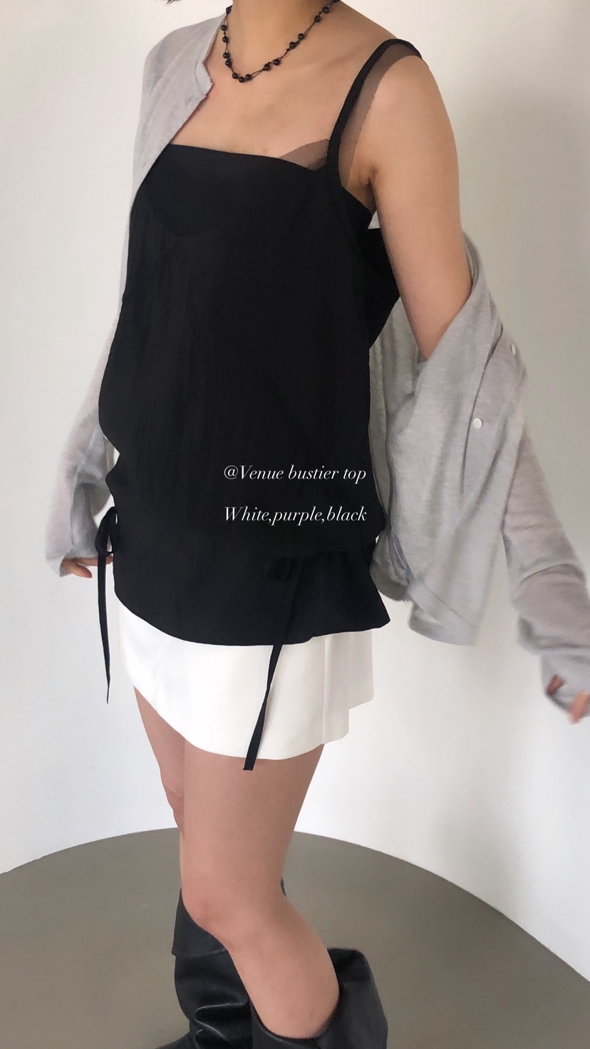 OVER RICH韓國代購女士新款推薦休閑熱賣26春夏吊帶背心OVER RICH吊帶/背心