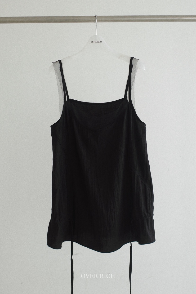 OVER RICH韓國代購女士新款推薦休閑熱賣26春夏吊帶背心OVER RICH吊帶/背心圖色3