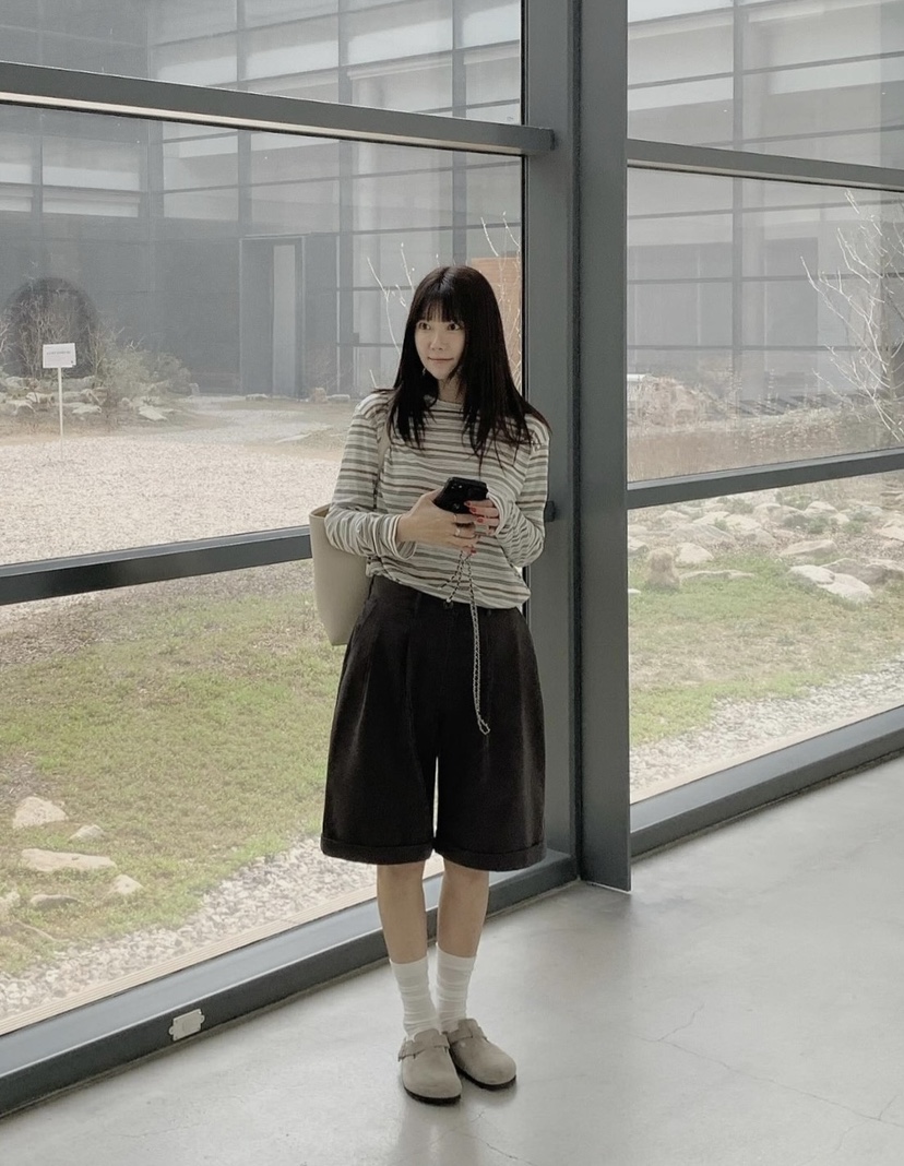 COURGETTE韓國東大門直郵女士新款熱賣推薦職業時尚長袖T恤COURGETTE長袖T恤