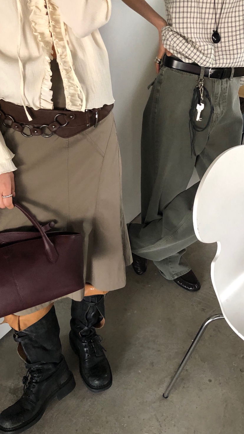 OVER RICH韓國代購女士新品職業休閑熱賣人氣時尚推薦長裙OVER RICH長裙