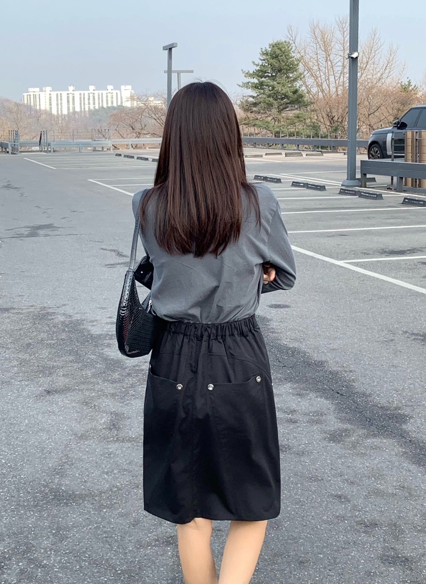 COURGETTE韓國代購女士新款人氣休閑26春夏職業熱賣長袖T恤COURGETTE長袖T恤