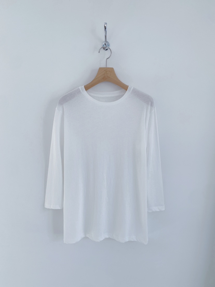 COURGETTE韓國代購女士新款人氣休閑26春夏職業熱賣長袖T恤COURGETTE長袖T恤圖色1