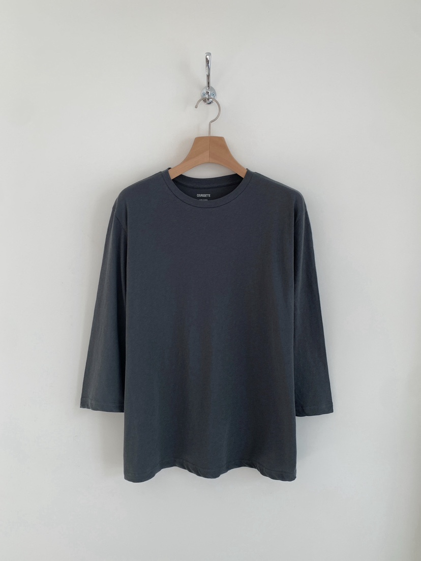 COURGETTE韓國代購女士新款人氣休閑26春夏職業熱賣長袖T恤COURGETTE長袖T恤圖色4