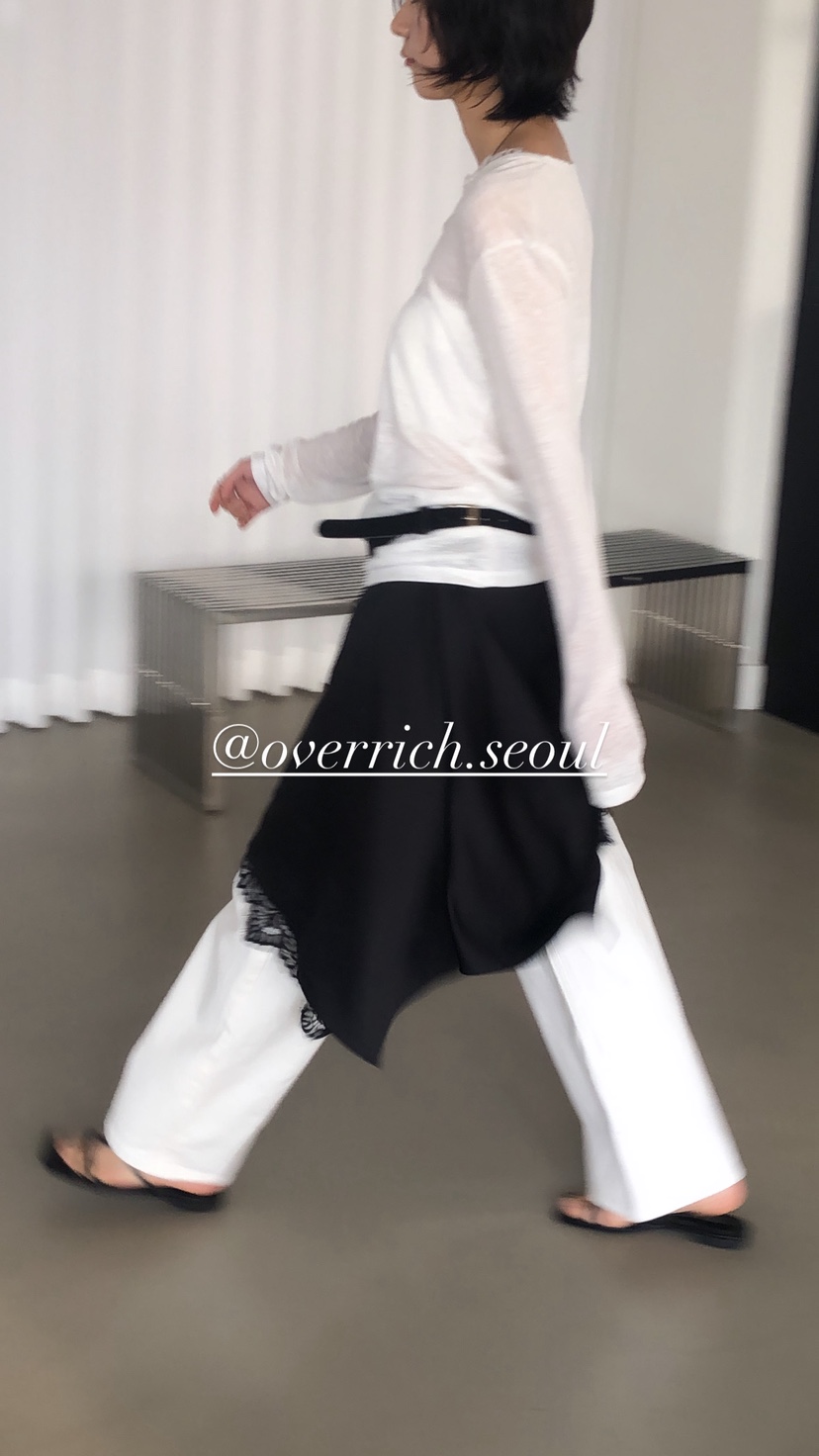 OVER RICH韓國代購女士新款熱賣時尚休閑26春夏職業休閑褲OVER RICH休閑褲