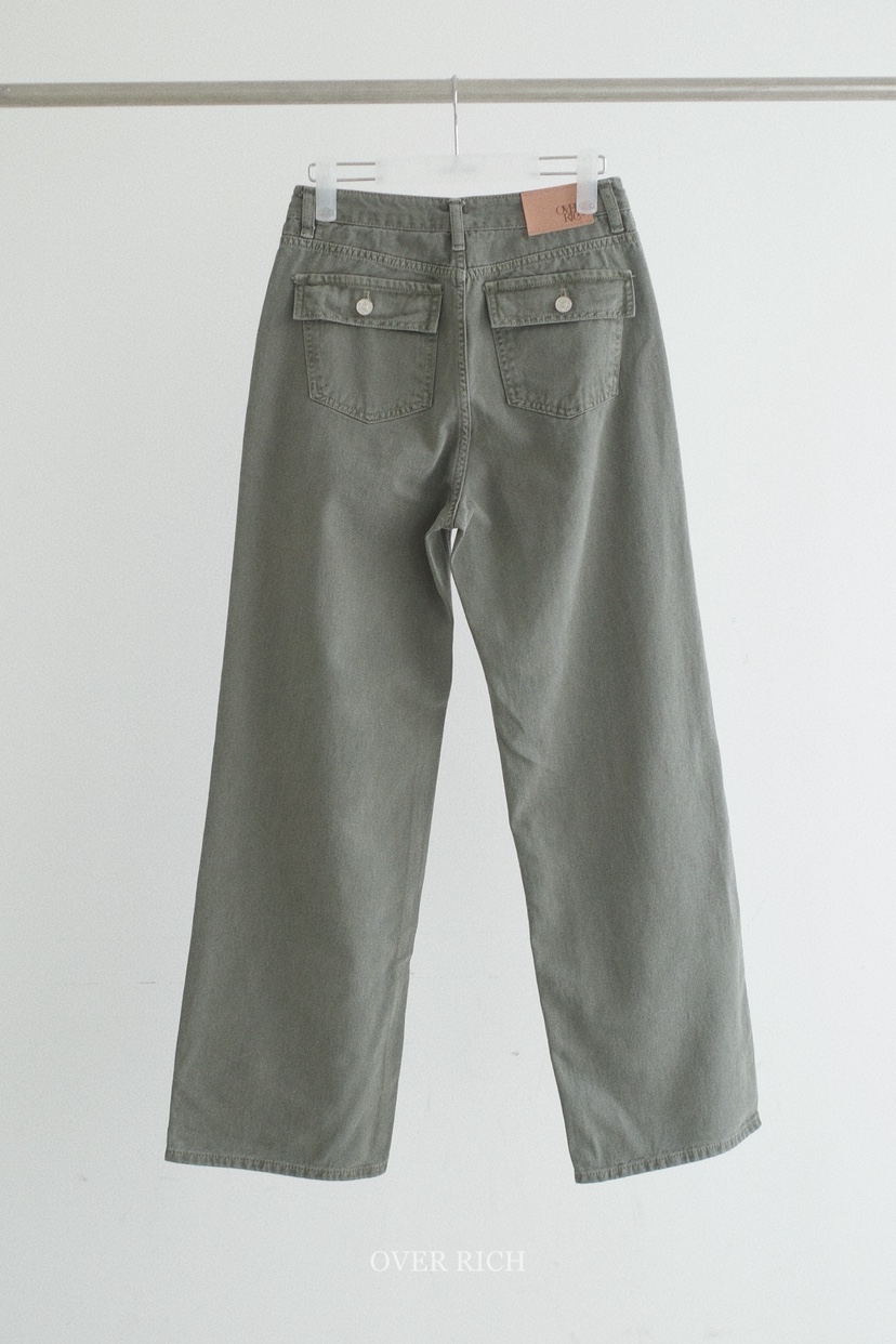 OVER RICH韓國東大門代購女士新款熱賣時尚職業26春夏休閑褲OVER RICH休閑褲