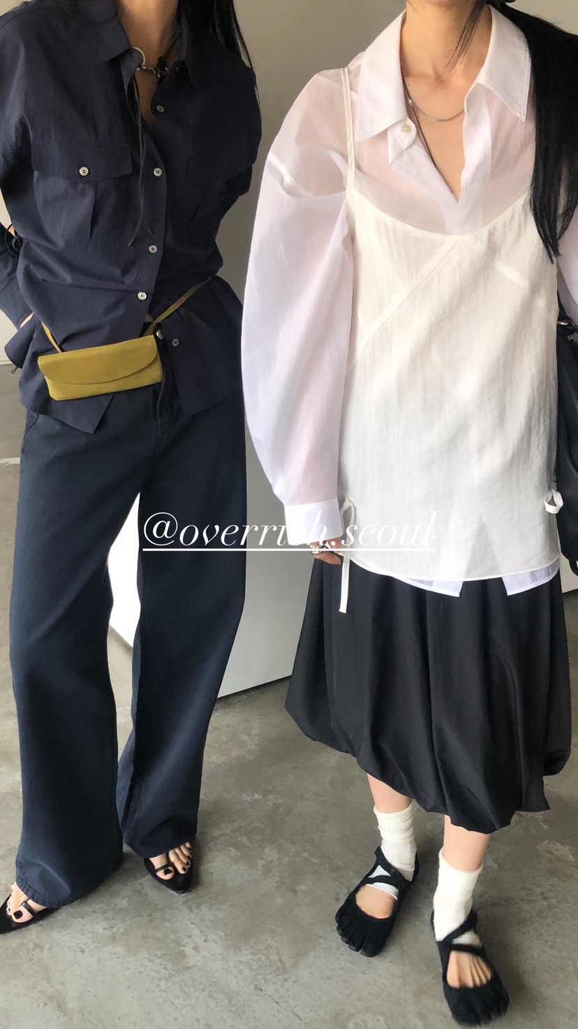 OVER RICH韓國東大門代購女士新款熱賣時尚職業26春夏休閑褲OVER RICH休閑褲