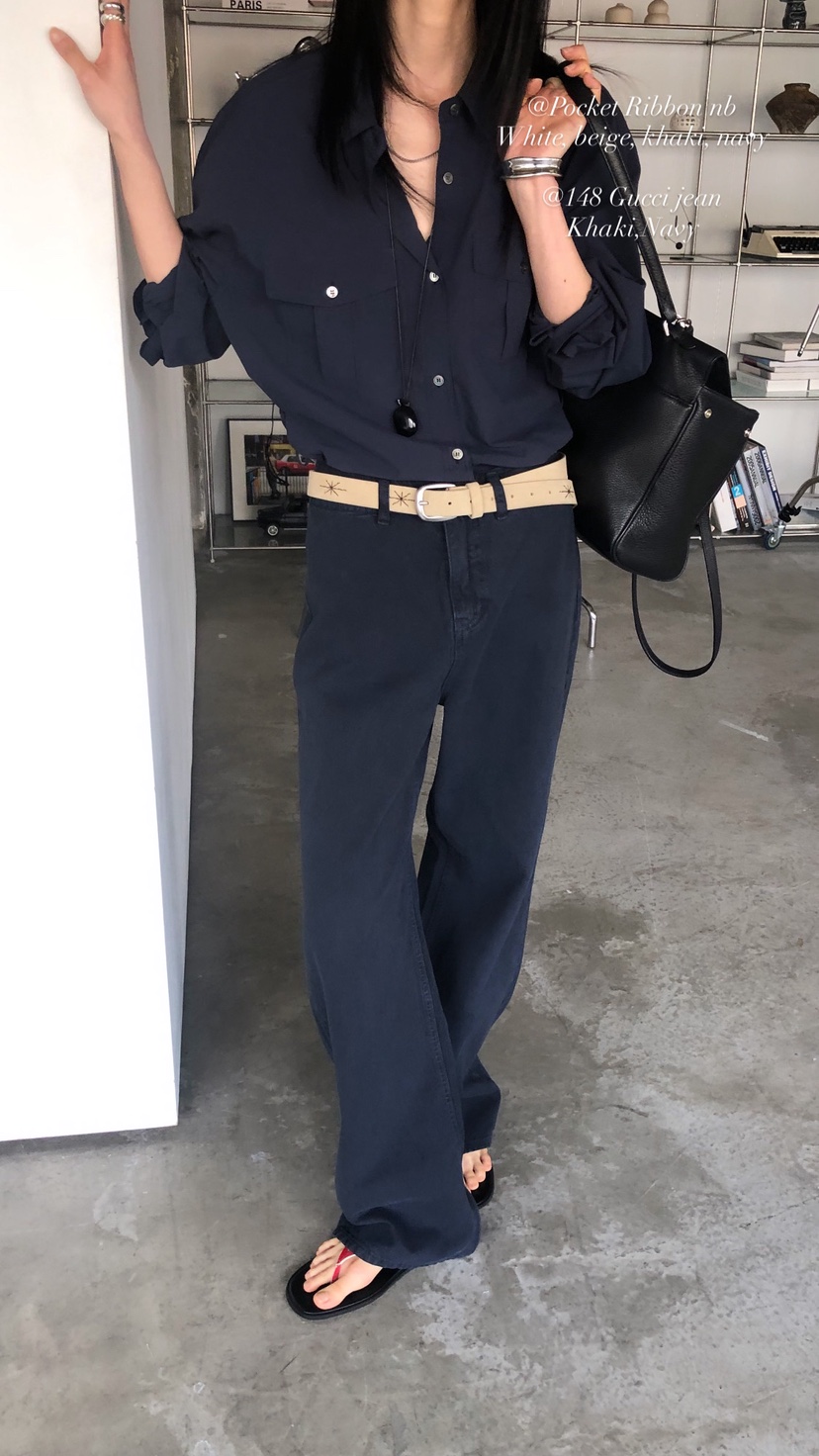 OVER RICH韓國東大門代購女士新款熱賣時尚職業26春夏休閑褲OVER RICH休閑褲