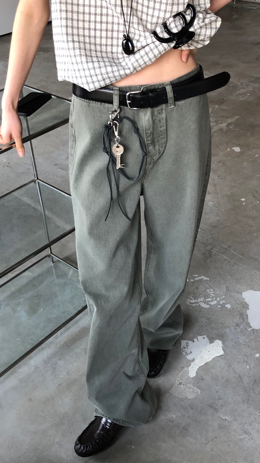 OVER RICH韓國東大門代購女士新款熱賣時尚職業26春夏休閑褲OVER RICH休閑褲