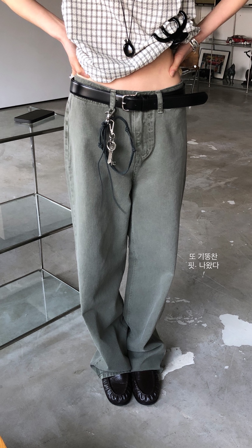 OVER RICH韓國東大門代購女士新款熱賣時尚職業26春夏休閑褲OVER RICH休閑褲