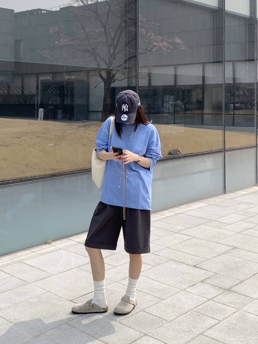 COURGETTE韓國東大門直郵女裝新品推薦熱賣時尚休閑長袖T恤COURGETTE長袖T恤