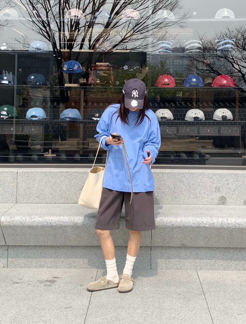 COURGETTE韓國東大門直郵女裝新品推薦熱賣時尚休閑長袖T恤COURGETTE長袖T恤