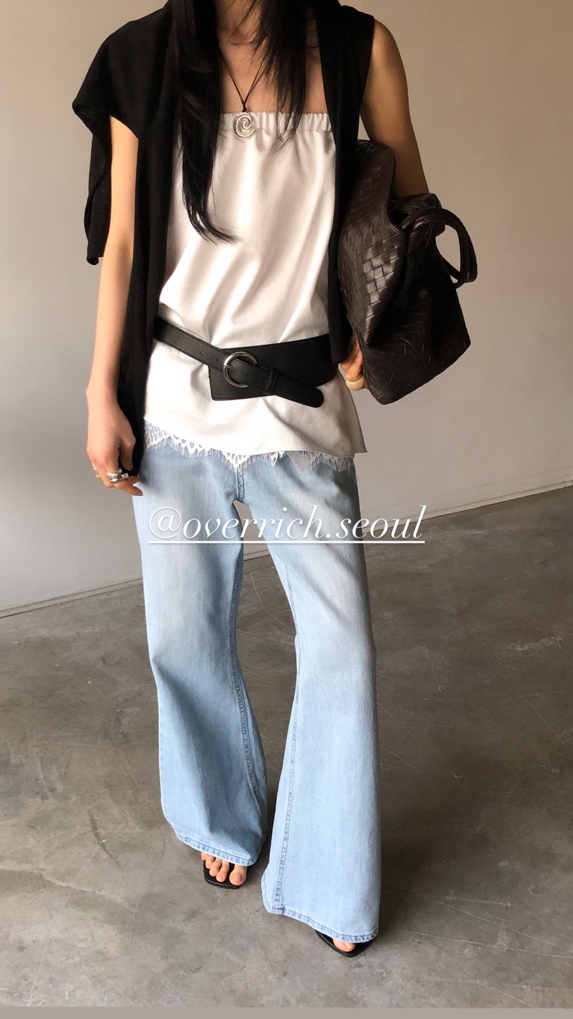 OVER RICH韓國直郵實拍女裝新品推薦人氣時尚半身裙中短裙OVER RICH半身裙/中短裙