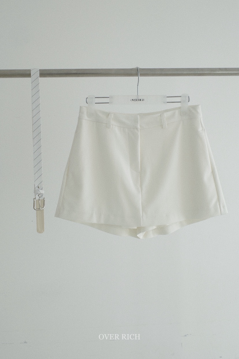 OVER RICH韓國東大門代購女裝新款休閑時尚裙褲不含腰帶OVER RICH裙褲