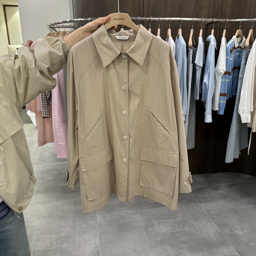 URBANSTORY/REMAKING韓國東大門直郵女士新品熱賣休閑夾克Remaking/URBANSTORY夾克圖色3