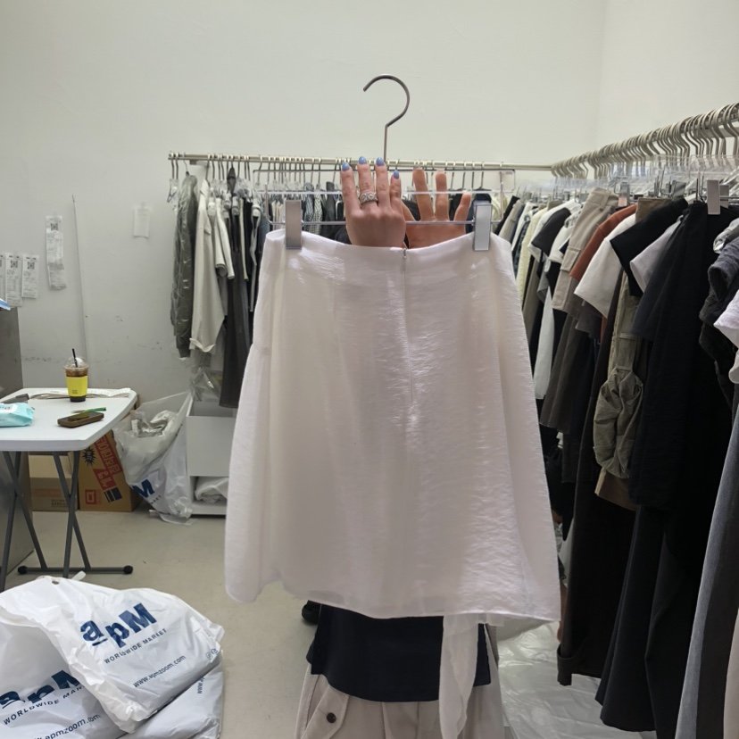 PADO韓國代購女裝新款26春夏休閑推薦人氣熱賣時尚職業短裙PADO短裙