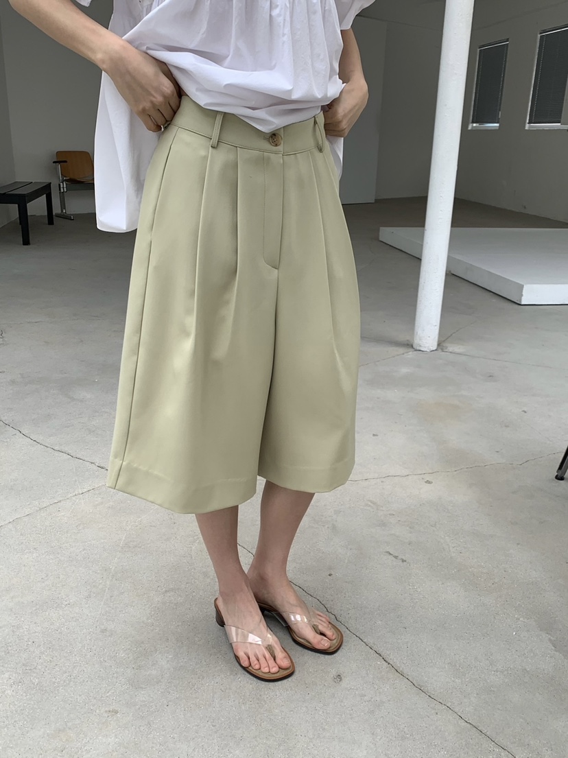 LOVE MY SANTA韓國東大門直郵女士新款人氣職業短褲褶裥Santa/LOVE MY SANTA短褲圖色2