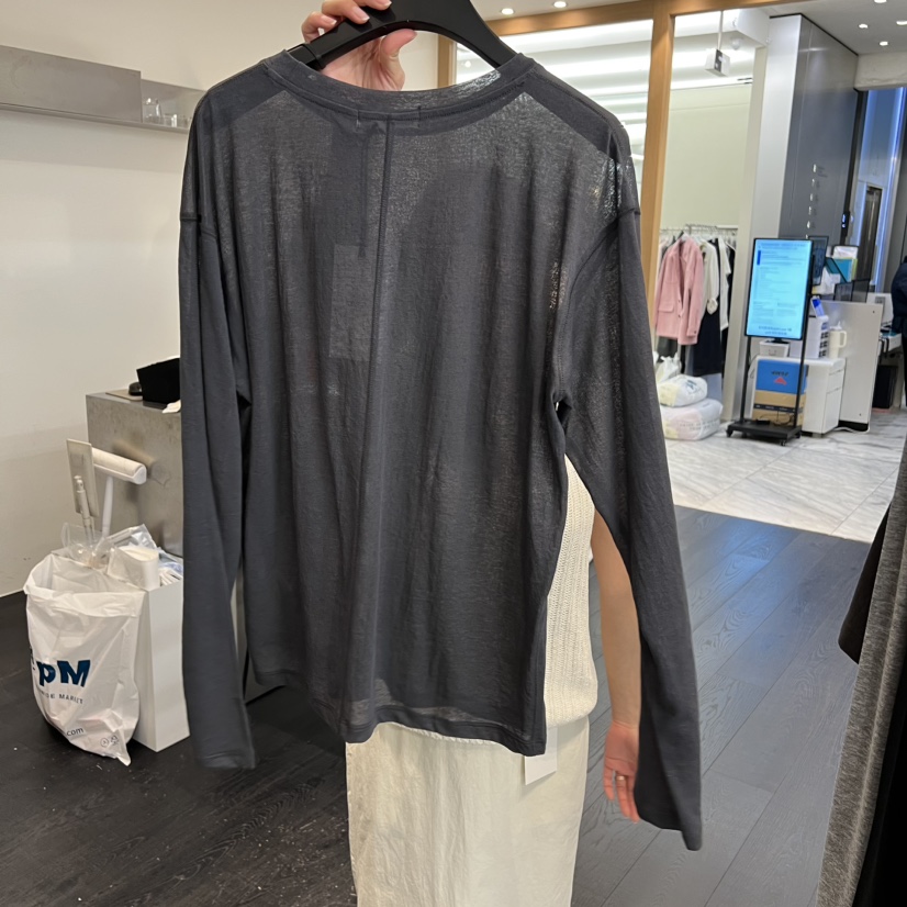 OBJECT韓國東大門直郵女士新品時尚26春夏人氣熱賣長袖T恤OBJECT長袖T恤