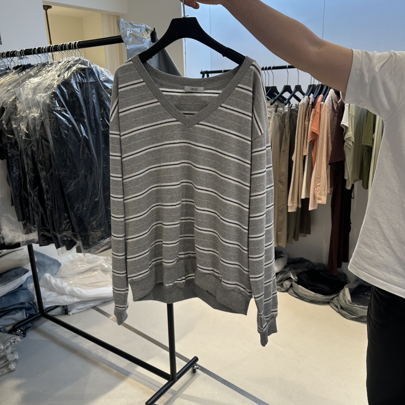 OSOO韓國直郵女裝新款推薦職業人氣26春夏時尚熱賣長袖T恤OSOO長袖T恤圖色2