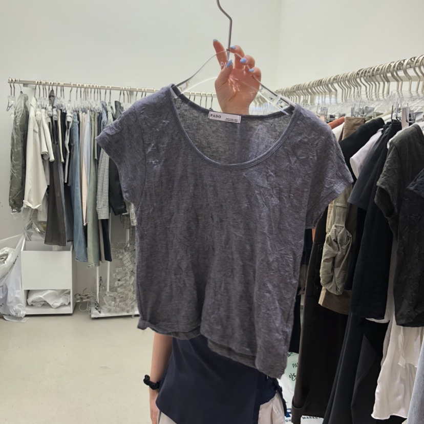 PADO韓國代購女士新品職業推薦人氣26春夏休閑時尚熱賣T恤PADOT恤圖色3