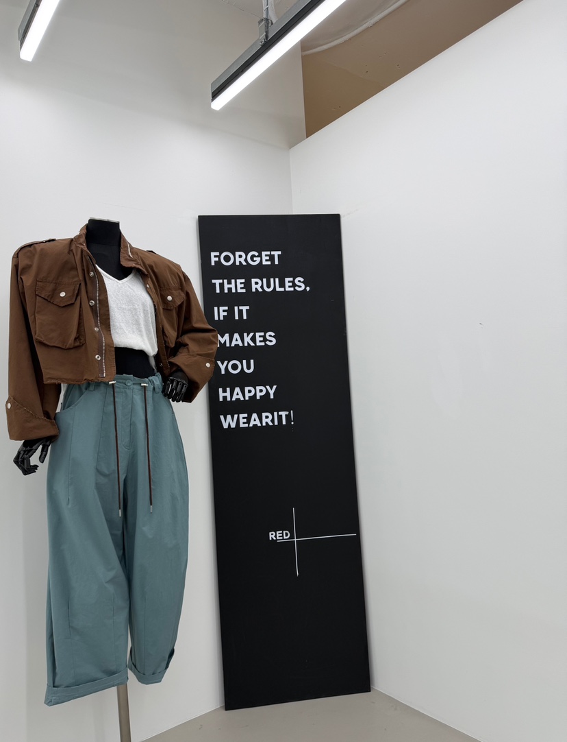 RED-A韓國代購女士新品熱賣人氣休閑職業26春夏夾克短款RED-A夾克