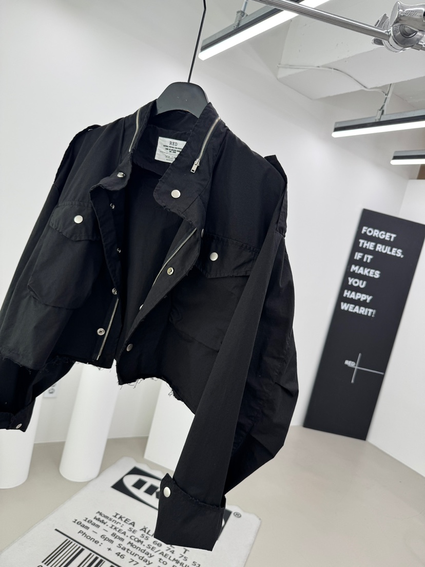 RED-A韓國代購女士新品熱賣人氣休閑職業26春夏夾克短款RED-A夾克圖色3