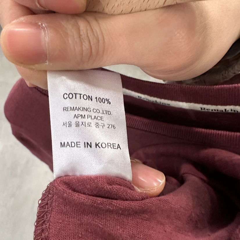 URBANSTORY/REMAKING韓國東大門直郵女士新品職業26春夏T恤Remaking/URBANSTORYT恤