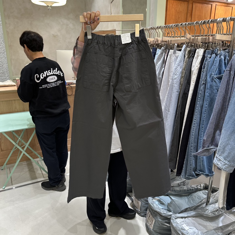 DELI JENNY韓國東大門直郵女裝新品時尚26春夏推薦休閑褲DELI JENNY休閑褲