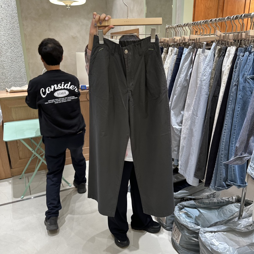 DELI JENNY韓國東大門直郵女裝新品時尚26春夏推薦休閑褲DELI JENNY休閑褲圖色3