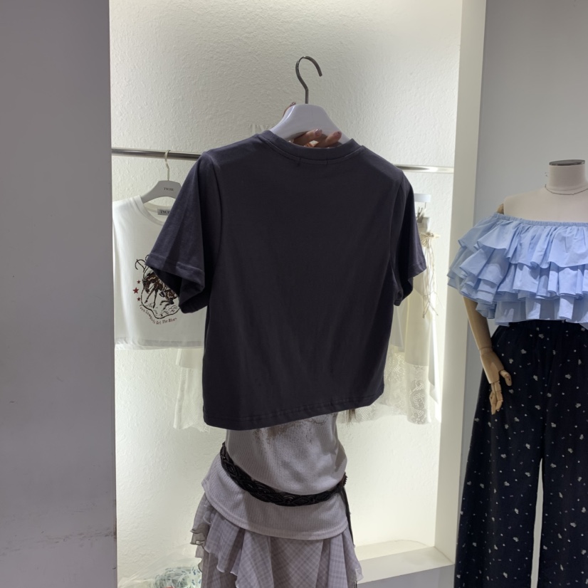 TYCHE韓國代購女士新品推薦職業時尚休閑人氣熱賣26春夏T恤TYCHET恤