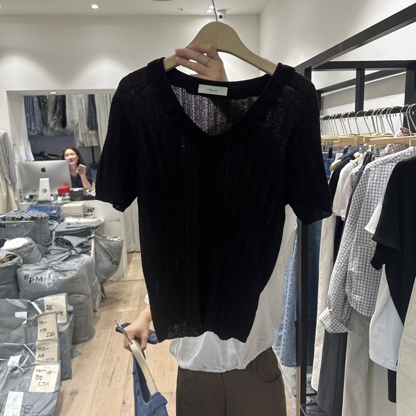 BRUNI/RICOTTA韓國東大門直郵女士新款人氣26春夏針織衫BRUNI/RICOTTA針織衫圖色3