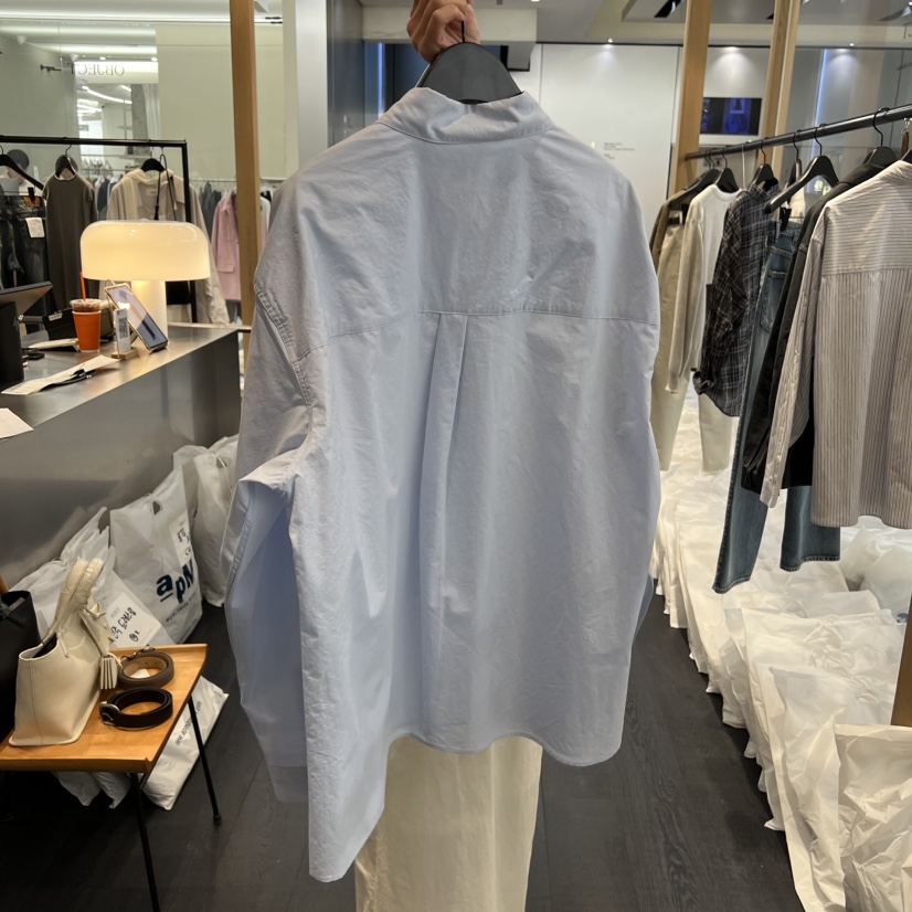 OBJECT韓國直郵女裝新款熱賣推薦職業26春夏休閑襯衫蕾絲衫OBJECT襯衫/蕾絲衫