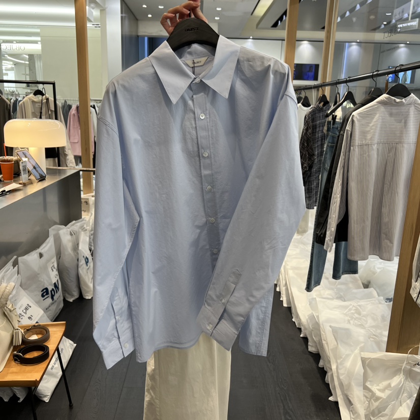 OBJECT韓國直郵女裝新款熱賣推薦職業26春夏休閑襯衫蕾絲衫OBJECT襯衫/蕾絲衫圖色3