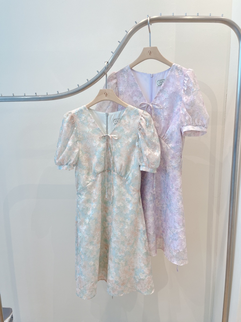 OVE韓國代購女裝新品職業時尚休閑人氣26春夏推薦熱賣連衣裙OVE連衣裙