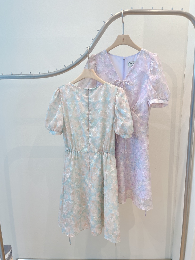 OVE韓國代購女裝新品職業時尚休閑人氣26春夏推薦熱賣連衣裙OVE連衣裙