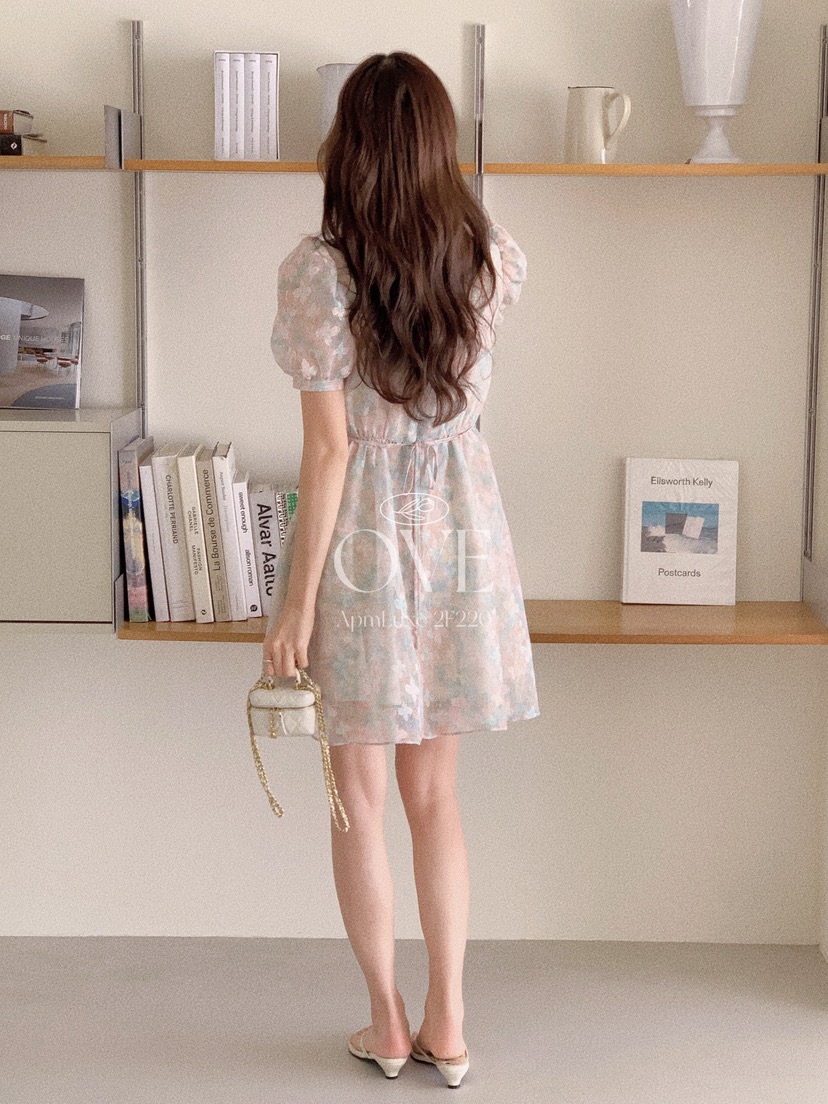 OVE韓國代購女裝新品職業時尚休閑人氣26春夏推薦熱賣連衣裙OVE連衣裙