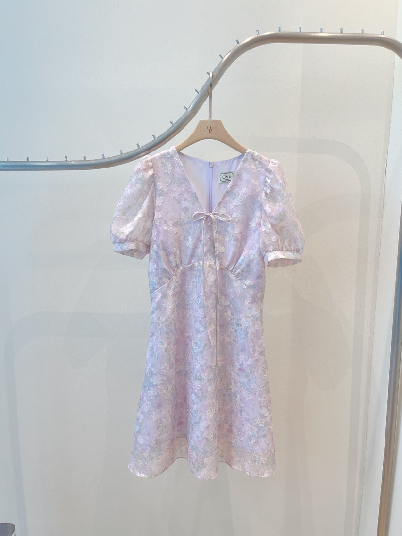 OVE韓國代購女裝新品職業時尚休閑人氣26春夏推薦熱賣連衣裙OVE連衣裙圖色1